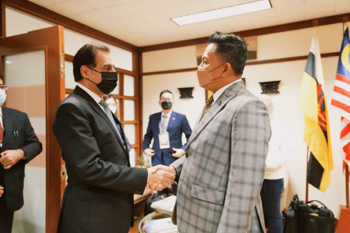 Mesyuarat Dua Hala Bersama Menteri Hal Ehwal Ekonomi Pakistan